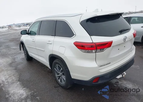 2018 Toyota Highlander Xle from USA, damaged, VIN 5TDJZRFH2JS898644